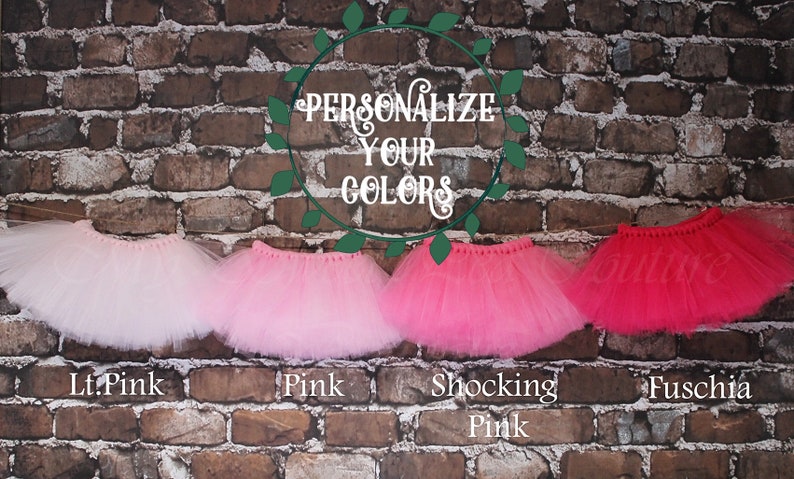 Baby Birthday Tutu Skirt
