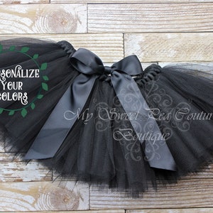 Elegant Black Tutu for Newborns, Babies, Toddlers - Princess Dress, Birthday, Cake Smash Outfit