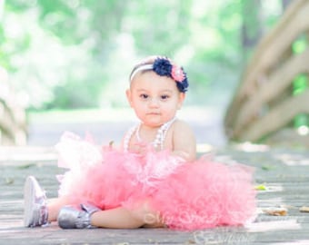 Coral Tutu- Tutu- Princess Tutu- Baby Tutu- Newborn Tutu- Tutu- Toddler Tutu- Birthday Tutu- First Birthday Tutu- Cake Smash Tutu