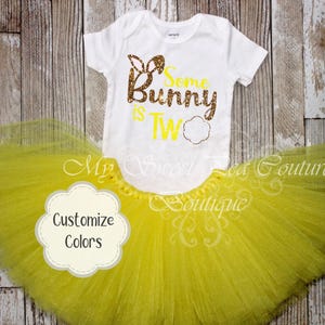 Some Bunny is Two Birthday Bunny Second Birthday Outfit Easter Birthday Second Birthday Outfit 2nd Birthday Cake Smash Outfit Bunny Birthday