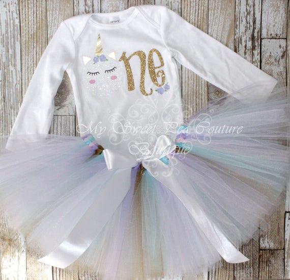 1st birthday outfit unicorn