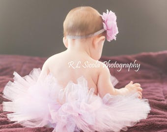 Colorful Princess Tutu Skirt for Baby's First Birthday, Photo Prop, and Special Occasions