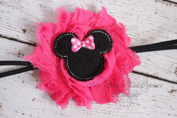 Hot Pink Minnie Flower Headband Halloween Headband Baby Headband First  Birthday Headband 1st Birthday Headband Minnie Headband Baby Gift