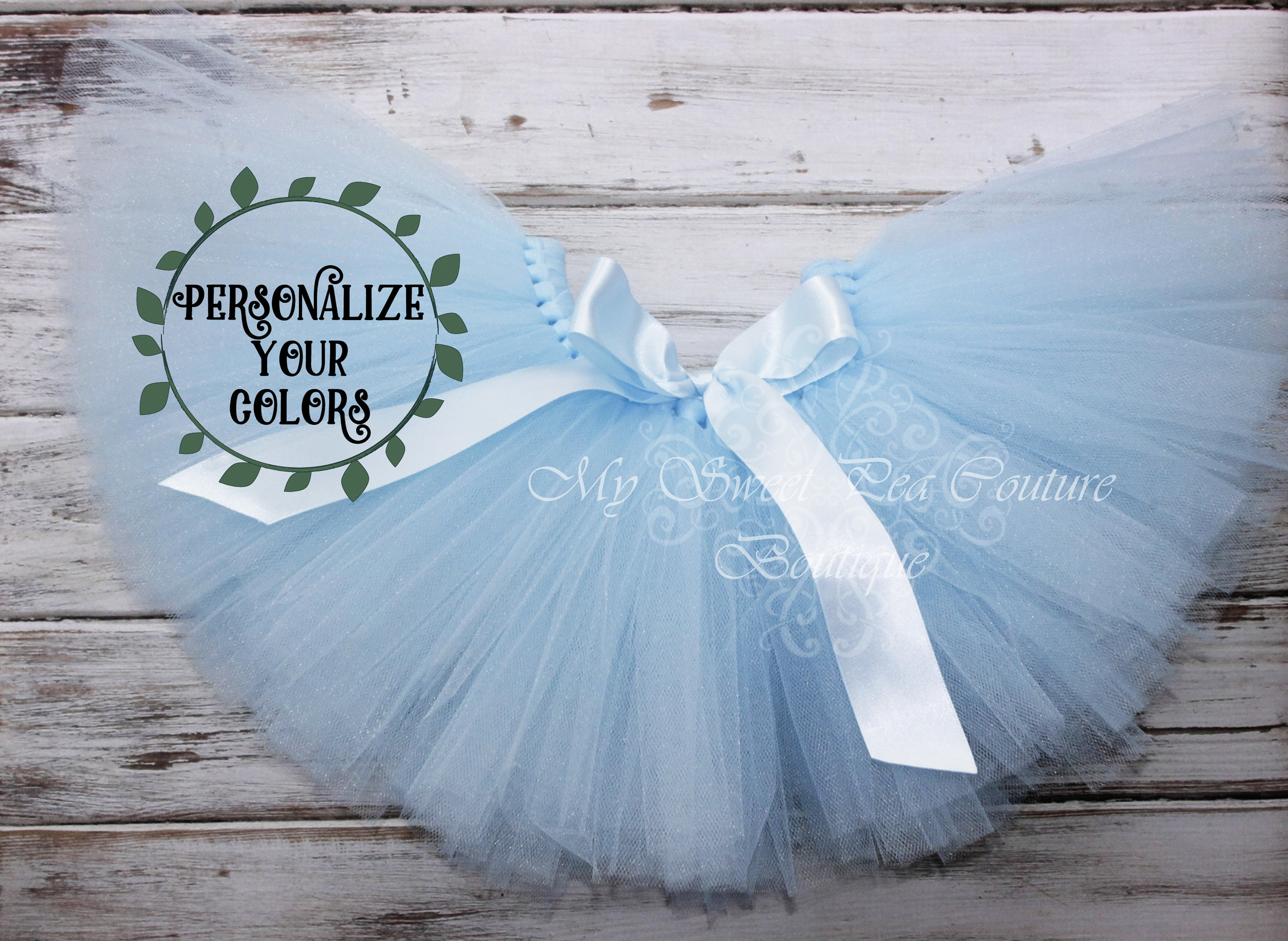 Tutu azul turquesa claro y - Verde Manzana Medellin Store