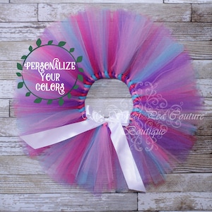Unicorn Tutu- Tutu- Princess Tutu- Jewel Rainbow Tutu- Tutu- Baby Tutu- Toddler Tutu- Birthday Tutu- First Birthday Tutu- Cake Smash Tutu