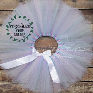 Unicorn Tutu- Tutu- Princess Tutu- Pastel Rainbow Tutu- Tutu- Baby Tutu- Toddler Tutu- Birthday Tutu- First Birthday Tutu- Cake Smash Tutu