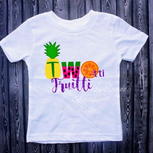 Twotti Fruitti Second Birthday Outfit Fruity Birthday Second Birthday Outfit Twotti Fruitti Birthday Fruity 2nd Birthday Twotti Fruity