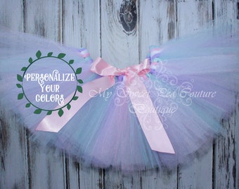 Magical Unicorn Princess Tutu: Pastel Rainbow for Baby, Toddler Birthday, Cake Smash & Photo Prop