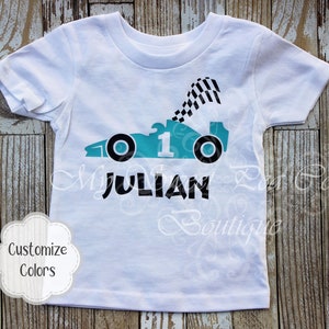 Race Car First Birthday Outfit- Car 1st Birthday- Race Car First Birthday Shirt- 1st Birthday- Race Car- Cake Smash- One- Birthday Shirt