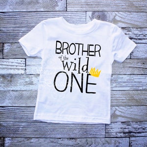 Brother of the Wild One Shirt Sibling Birthday Shirt 1st Birthday Where the Wild Things Are Brother Birthday Shirt Wild One