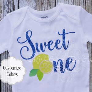 Pink Lemonade Erster Geburtstag Shirt-Zitrone Geburtstag Geburtstag Outfit Sweet One Birthday Lemonade 1. Geburtstag Kuchen Smash Outfit Sweet Lemon