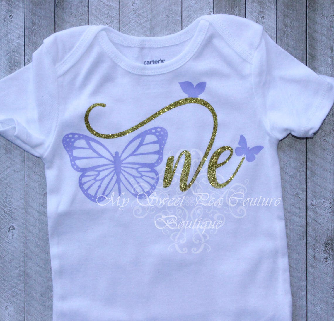 Butterfly First Birthday Shirt Customize Colors Butterfly Etsy