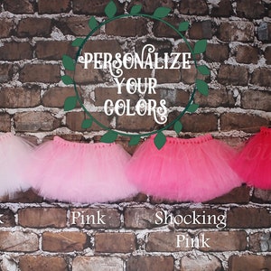 Shades of Pink Tutu- Tutu- Princess Tutu- Baby Tutu- Newborn Tutu- Toddler Tutu- Birthday Tutu- First Birthday Tutu- Photo Prop- Size 0-24M