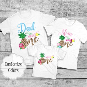 Luau First Birthday Outfit, Pineapple First Birthday, Sweet One Birthday, Hawaiian 1st Birthday, First Luau, Pineapple Party, Beach Birthday