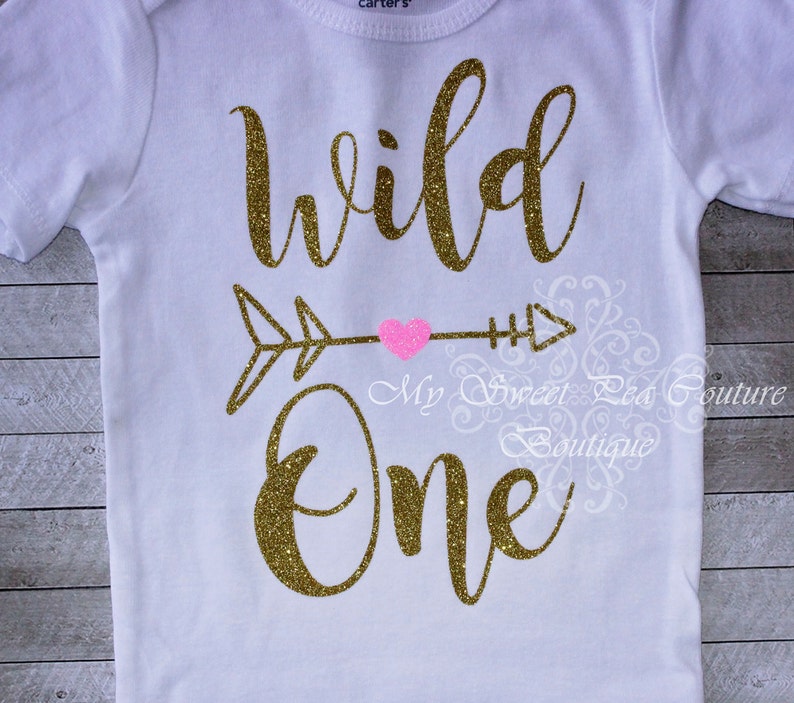Wild One Wild One Party One Cake Smash Outfit Gold Wild One Birthday Outfit 1st Birthday Outfit First Birthday Outfit 1st Birthday