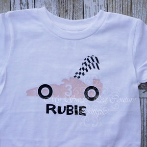 Raceauto derde verjaardag outfit-auto 3e verjaardag-race auto eerste verjaardag shirt-3e verjaardag-race auto-auto shirt-drie-verjaardag shirt