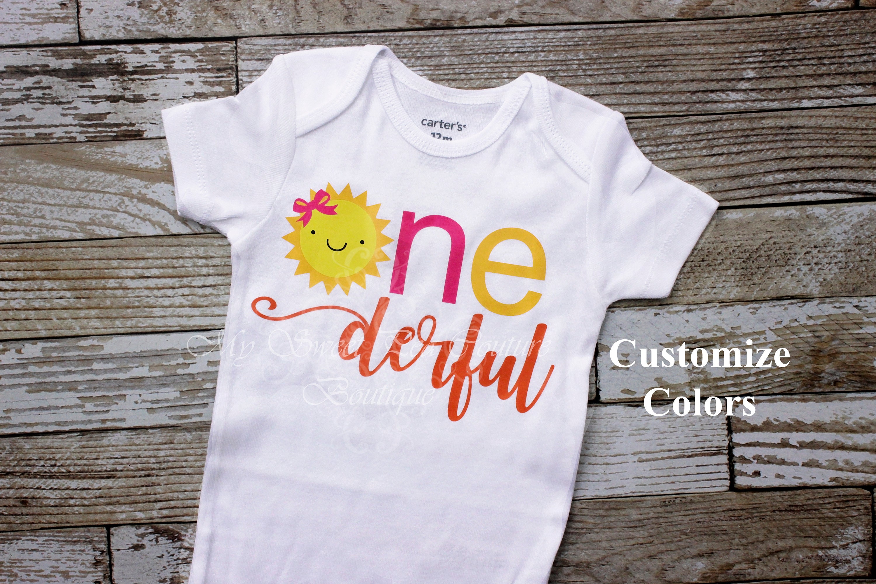You Are My Sunshine First Birthday Shirt Onederful | Etsy