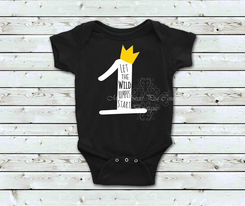 Wild One Wild One First Birthday Outfit 1st Birthday One 1st Birthday Outfit Where the Wild Things Are Cake Smash Wild One Birthday