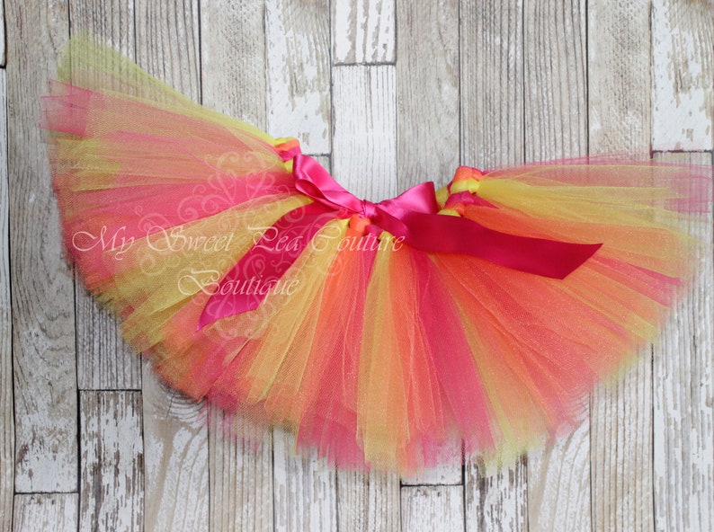 Shades of Pink Prinzessin Tutu für Baby, Kleinkind, Neugeborene - Geburtstag Fotorequisite (0-10 Jahre) Bild 7