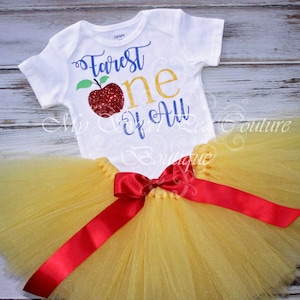 Blanche-Neige premier anniversaire la plus belle de tous Premier anniversaire 1er anniversaire Blanche-Neige gâteau d'anniversaire Smash tenue Blanche-Neige Méchante Reine des neiges