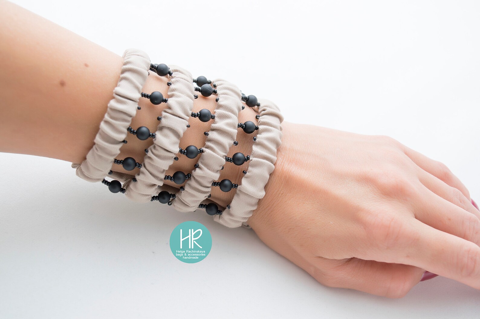 Bracelet Wallet Cash and Cards . Bracelet Cuff , Wrist Wallet . Womens