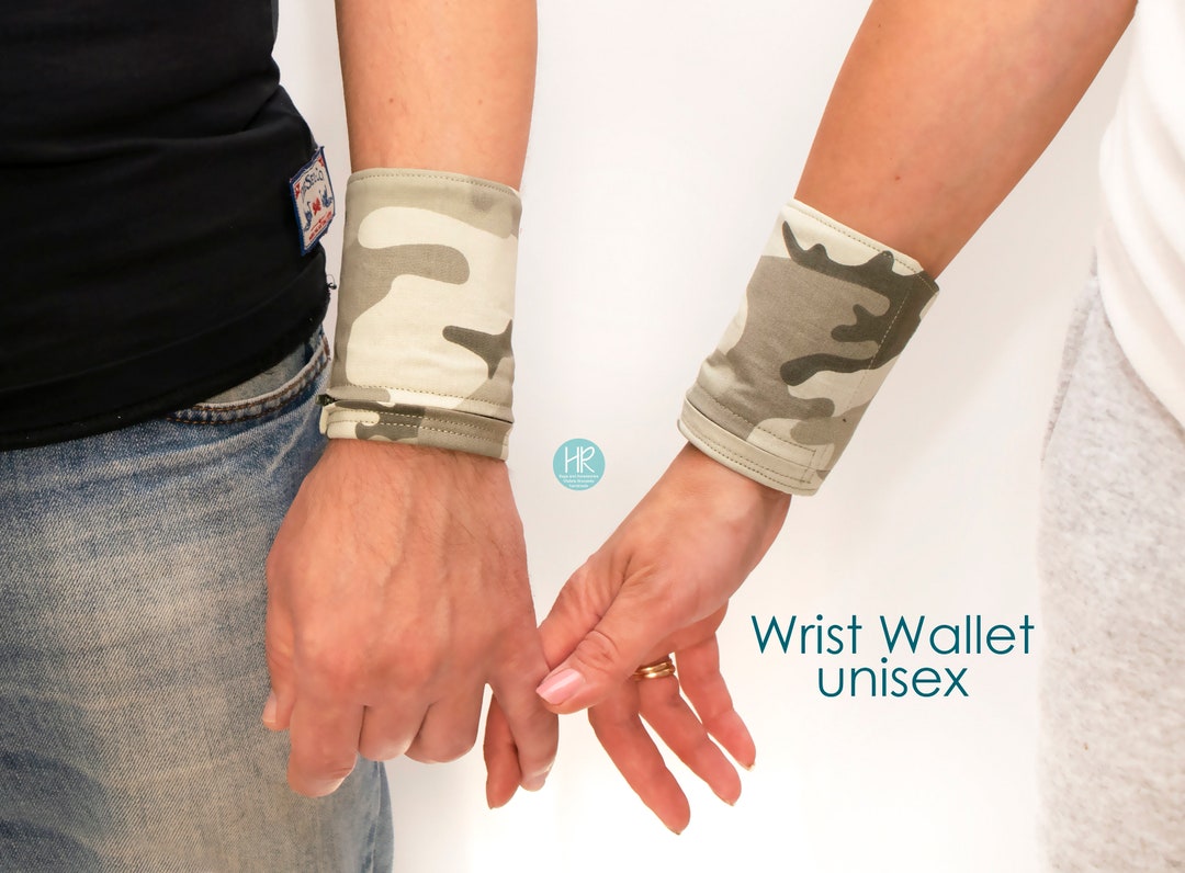 Travel Wrist Wallet Military Style Bracelet Wallet Cuff for Etsy