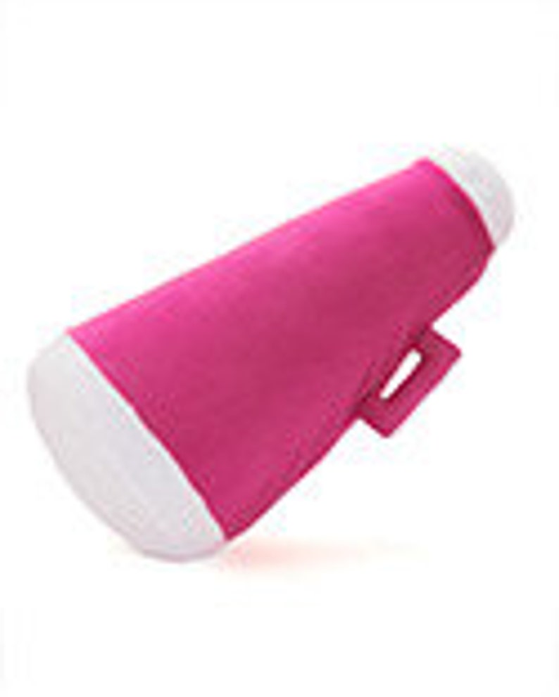 Personalized Cheer Megaphone Pillow by komet - Etsy