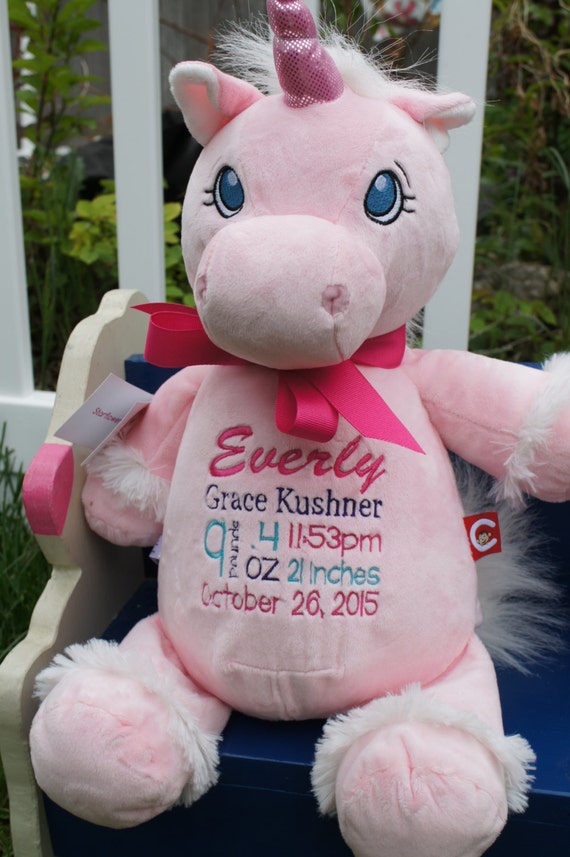 unicorn birth announcement