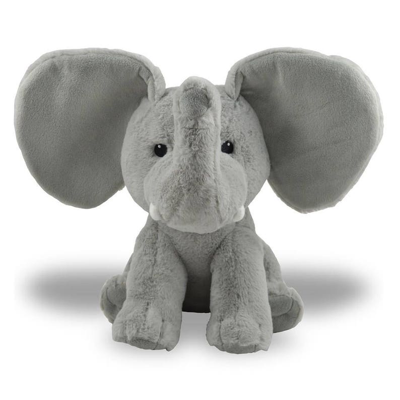 Personalized baby gift Elephant Personalized stuffed animal Etsy