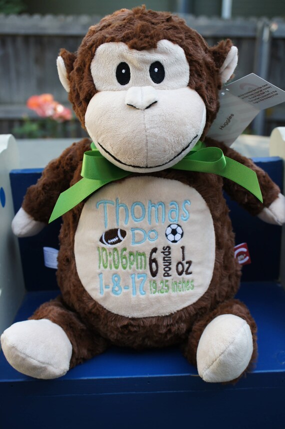 personalized embroidered stuffed animals