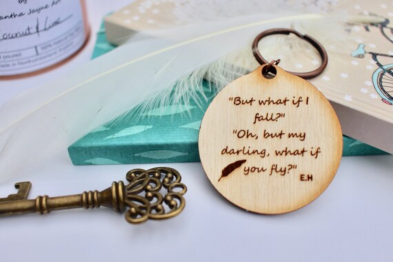 Inspirational Quote Personalized Keychain But My Darling What If You Fly What If I Fall Oh Key Identification Accessories Zuiverlucht Keychains Keyrings Inspirational Quote Personalized Keychain But My Darling What If You Fly What If I Fall Oh Key Identification Accessories Zuiverlucht Keychains Keyrings