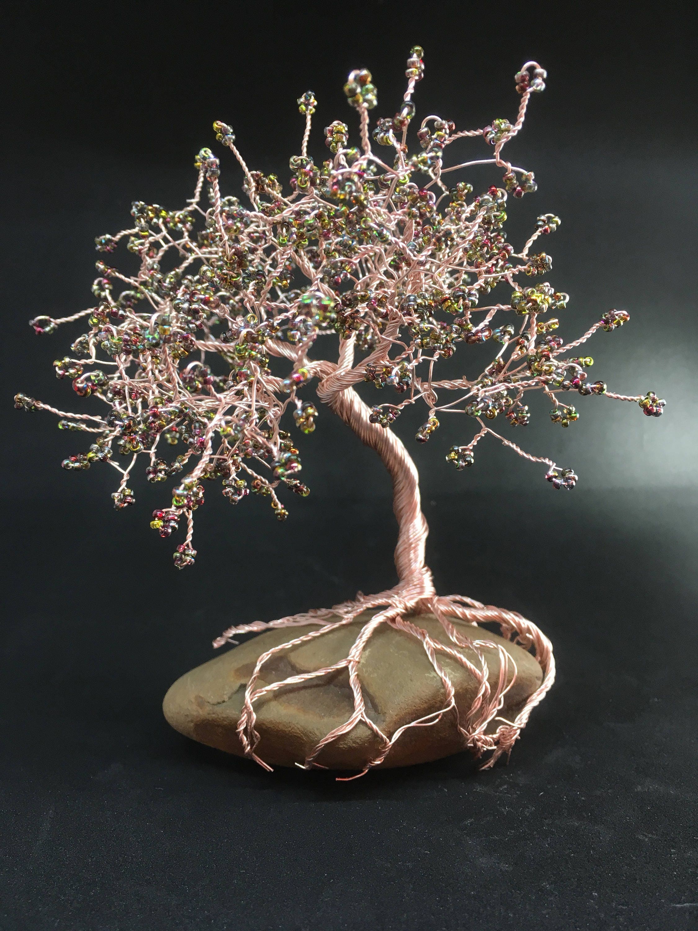 Wire Tree Sculpture Tree of Life Home Decor Fairy Garden Etsy