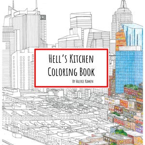 Hell's Kitchen målarbok
