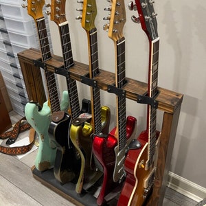 Electric Guitar Rack - Guitar Case - Instrument Holder - Home Decor