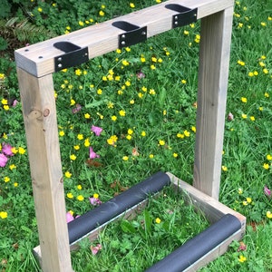 Upright Wooden Guitar Rack - Guitar Case - Instrument Holder - Home Decor