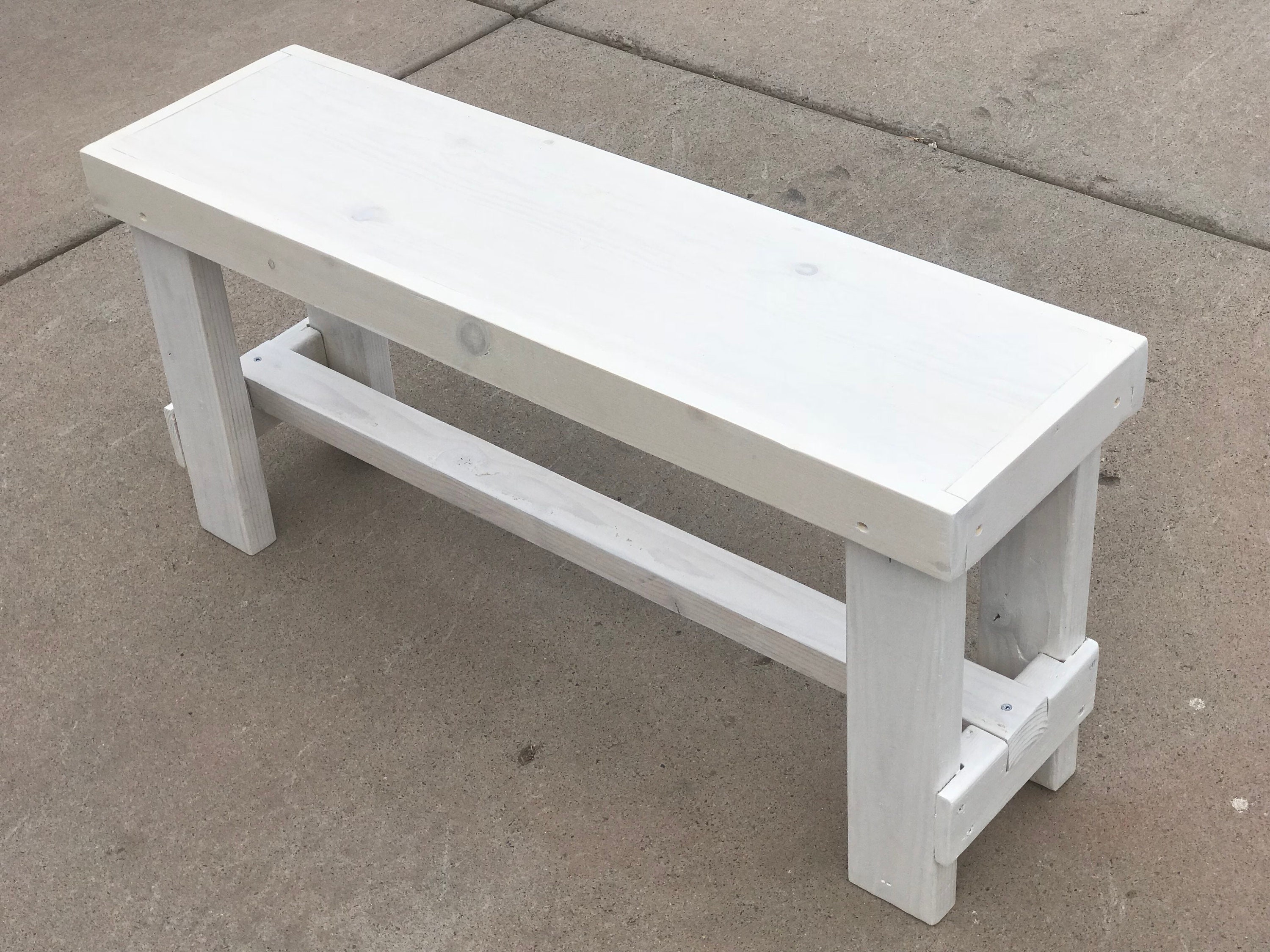 Rustic Wooden Bench Entryway Bench Kitchen Seating Etsy