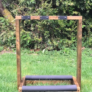 Upright Wooden Guitar Rack - Guitar Case - Instrument Holder - Home Decor