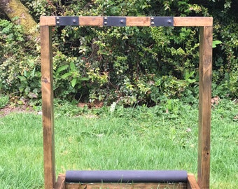 Soporte vertical de madera para guitarra - Estuche para guitarra - Soporte para instrumentos - Decoración del hogar