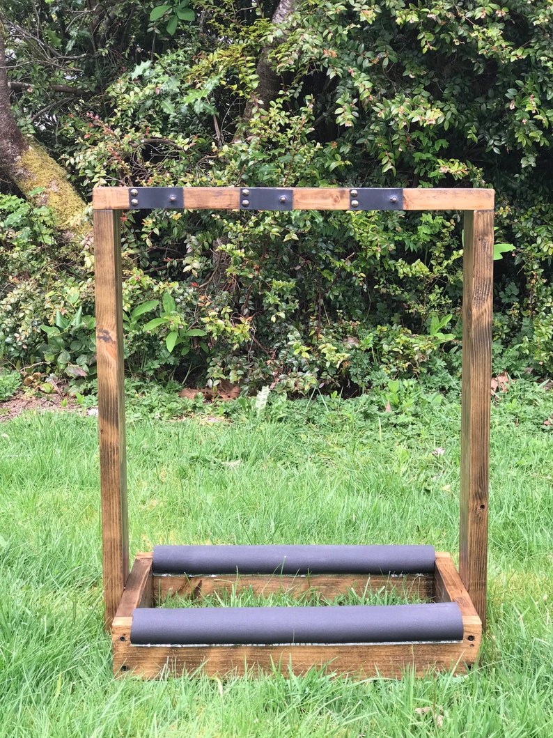 Vertical Wooden Guitar Rack - Guitar Case - Instrument Holder - Home ...