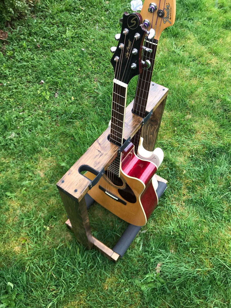 Ukulele Hook Upright Wooden Guitar Rack Guitar Case Etsy