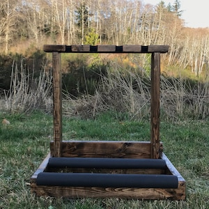 Leaning Wooden Guitar Rack - Guitar Case - Instrument Holder - Home Decor