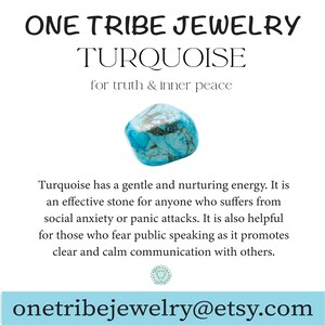 Turquoise Studs Earrings, Triangle Raw Gemstone Earrings, Minimalist Jewelry, December Birthstone, Gold Raw Stone Earrings, Dainty Turquoise image 7
