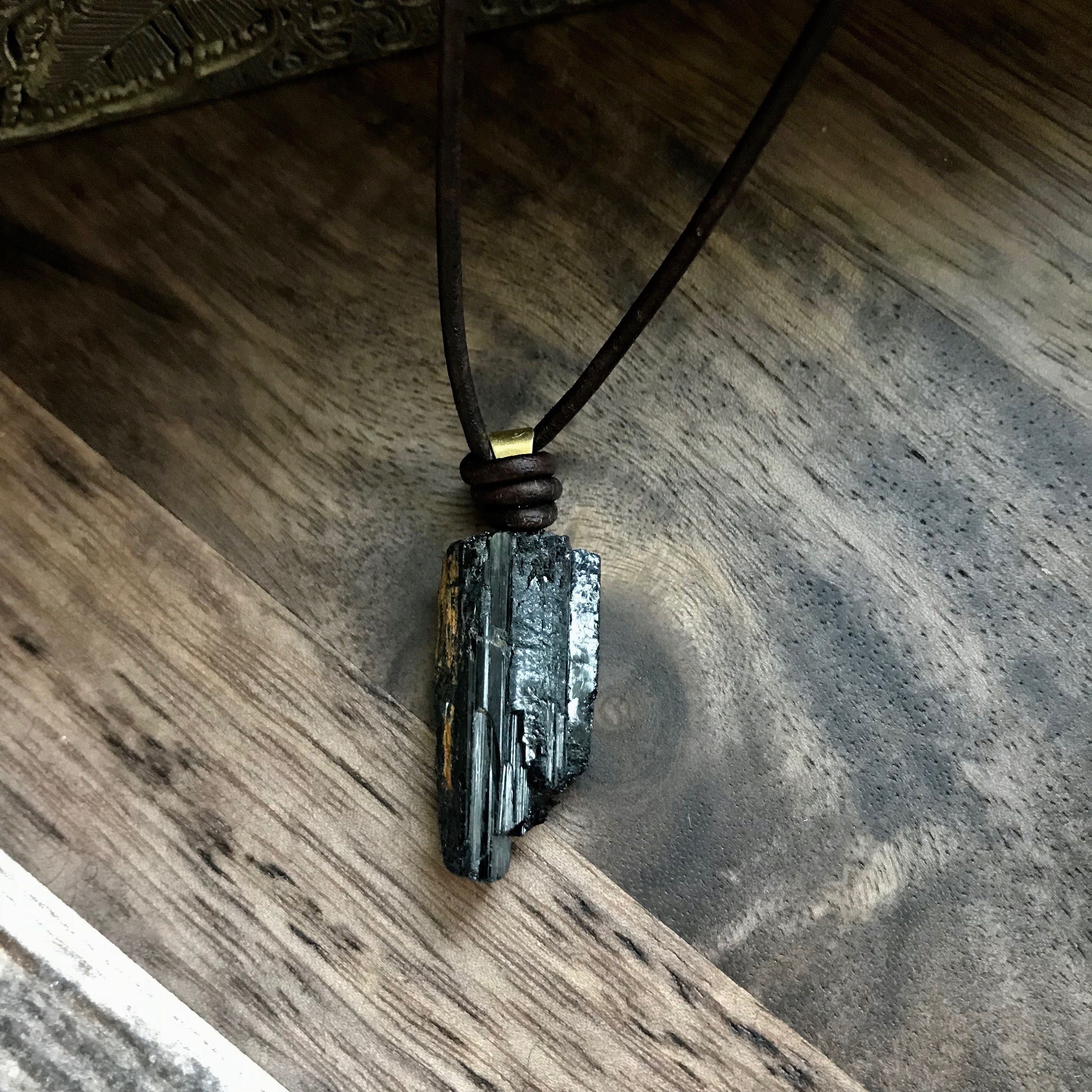 Tourmaline pendant deals necklace