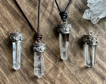 Mens Crystal Pendant Necklacemen's 