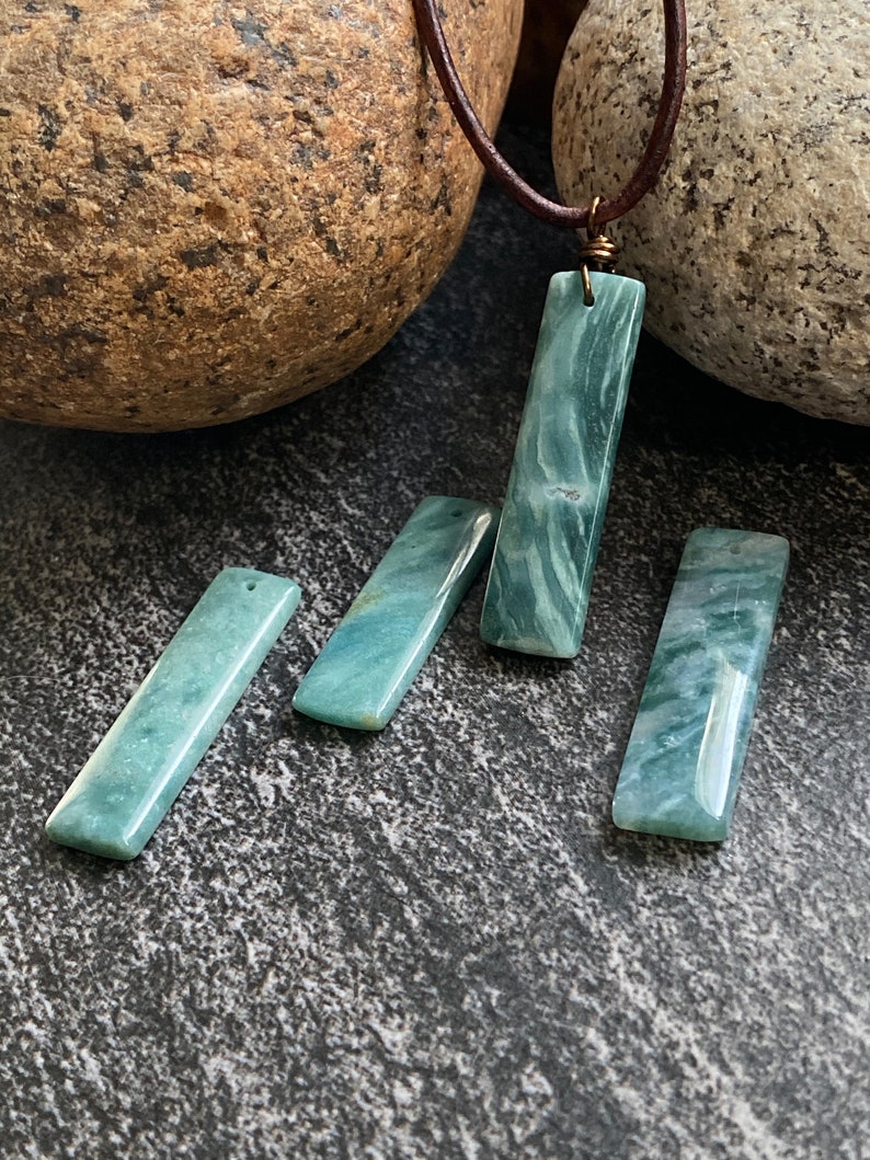 Mens Jade Necklace Jade Necklace Good Luck Gift for Men Etsy
