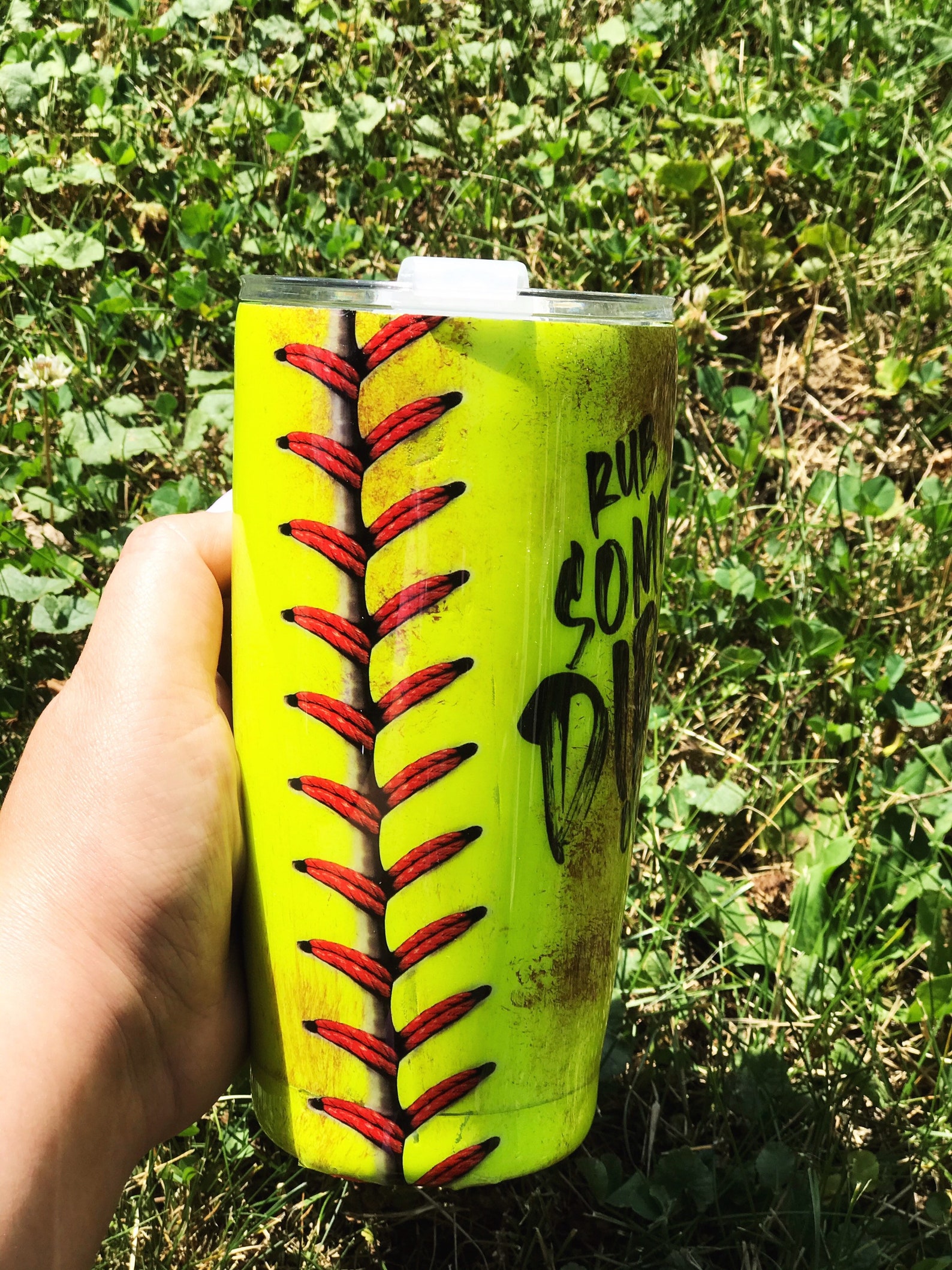 Softball tumbler/Dirty softball tumbler Etsy