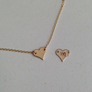 Sweet Heart Anklet, Gold Heart Anklet, Valentine's Day Gift, Silver Anklet, Heart Charm, Rose Gold Anklet, Personalized Jewelry, Mom Gift image 5