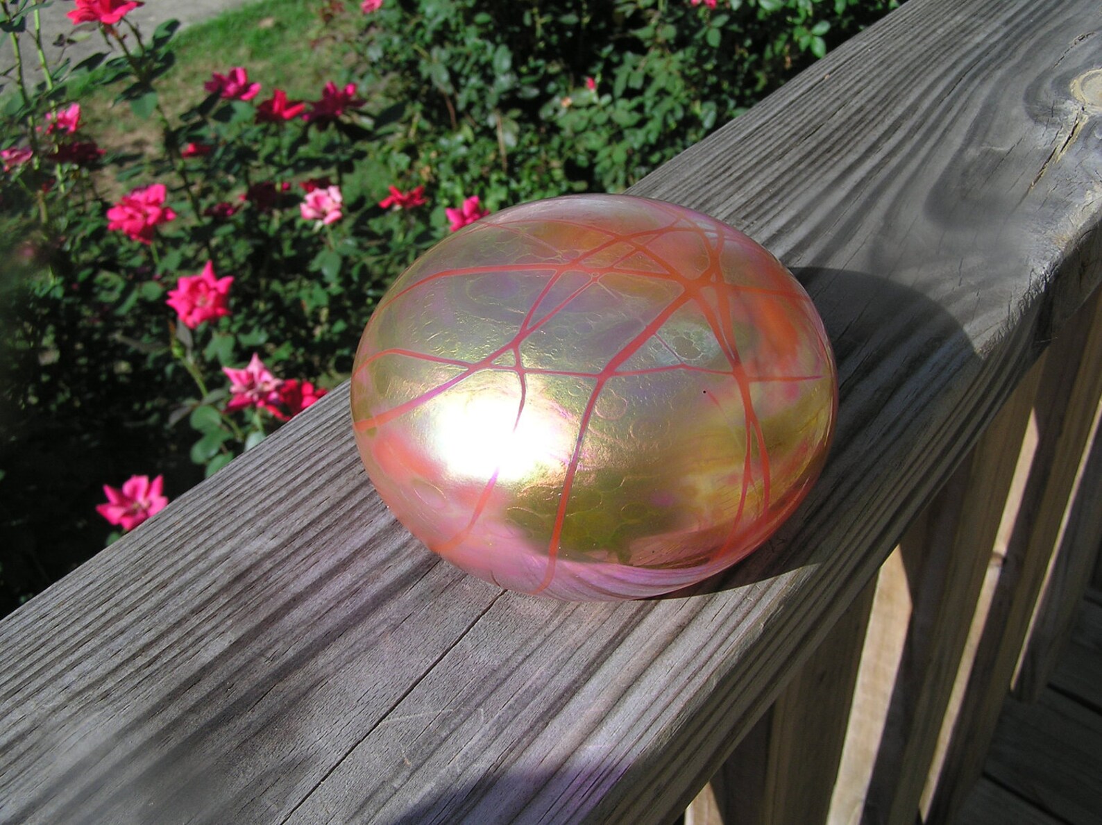 Levay Art Glass Paperweight Signed by the Artist Etsy