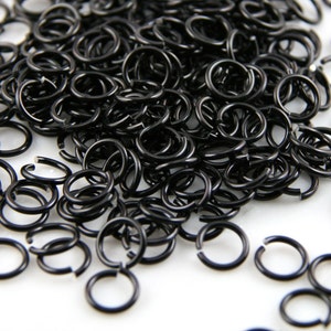 10.5x1.4mm, Stainless Steel Jump Rings, Machine Cut, Chainmaille Rings,  Stainless Steel Jumprings, Chainmail Rings, Chain Maille Supplies 