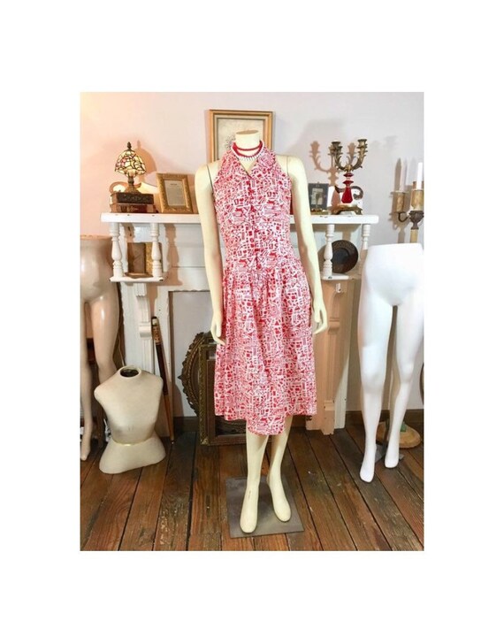 1980s Sundress - Vintage 80s Summer Sundress - 198